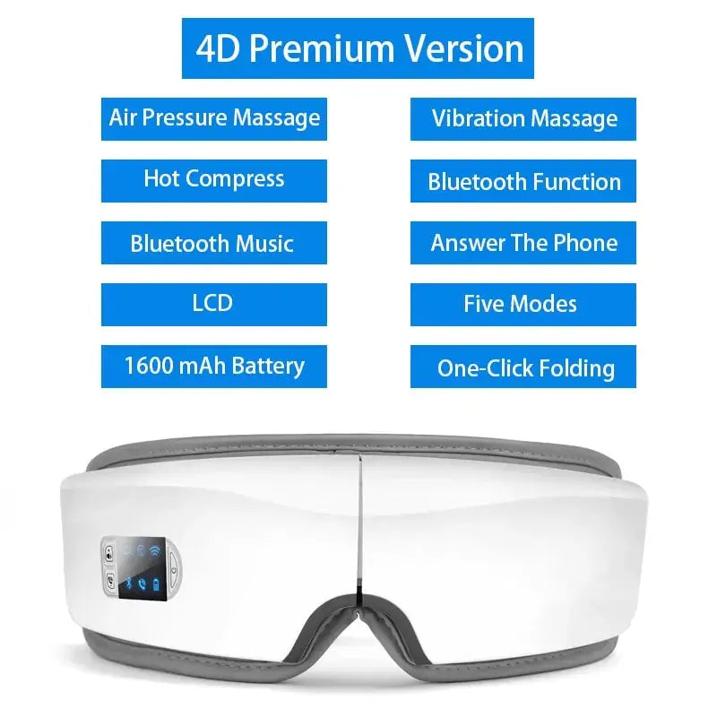 Smart Eye Relaxer with Heat & Sound