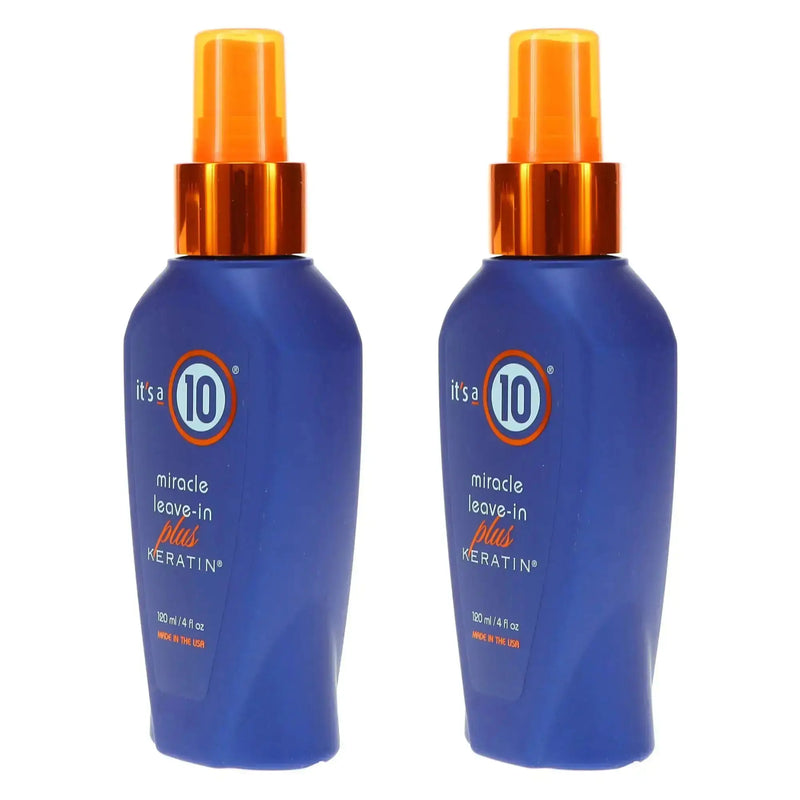 Twin Pack Keratin Enriched Leave-In Conditioner