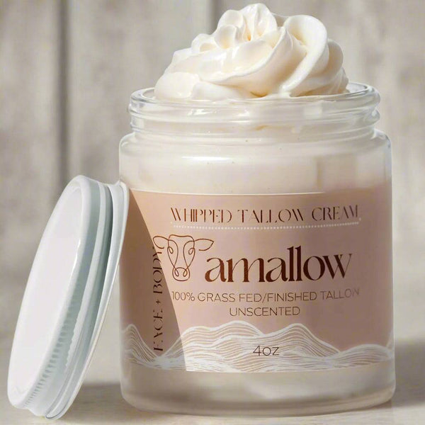 Pure Grass Fed Beef Tallow Moisturize