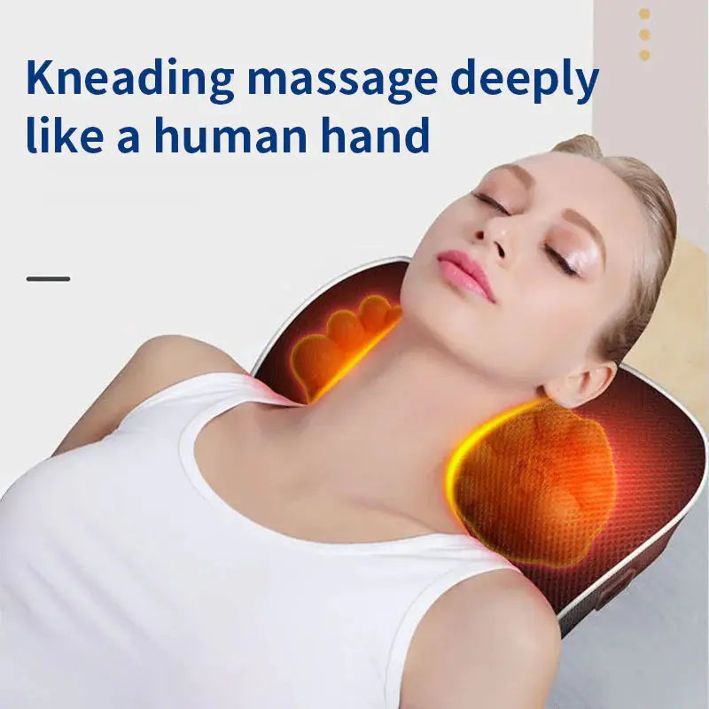Heated Vibrating Back and Waist Therapy Pillow


