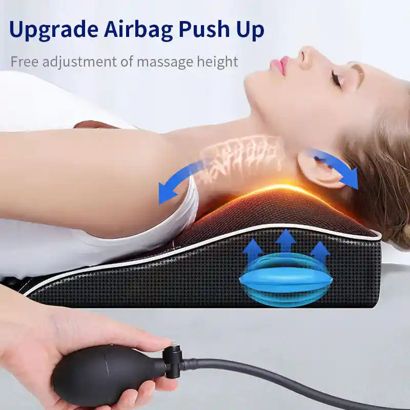 Heated Vibrating Back and Waist Therapy Pillow


