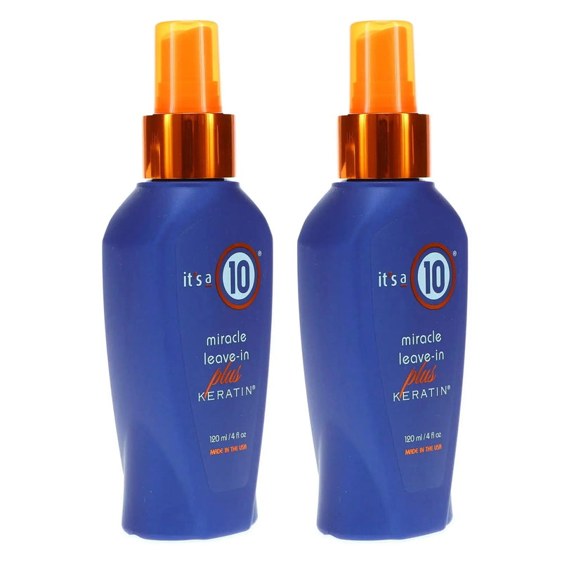 Twin Pack Keratin Enriched Leave-In Conditioner