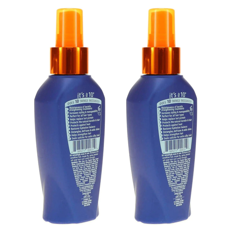 Twin Pack Keratin Enriched Leave-In Conditioner
