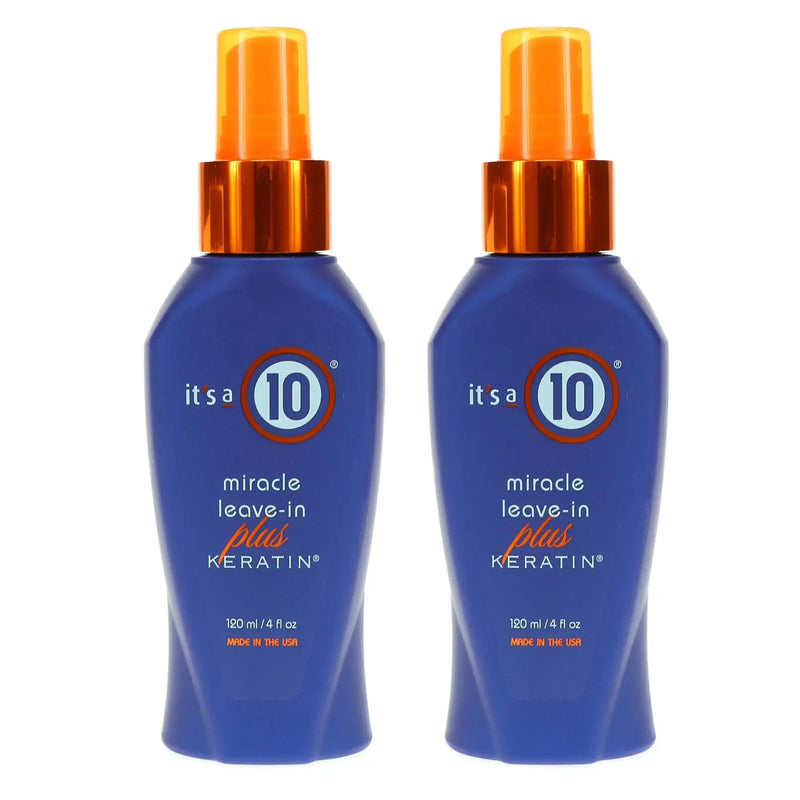Twin Pack Keratin Enriched Leave-In Conditioner