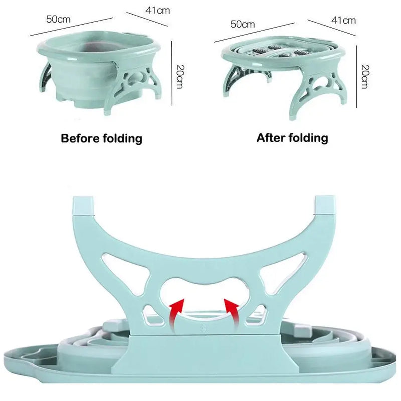 Compact Folding Spa Foot Tub


