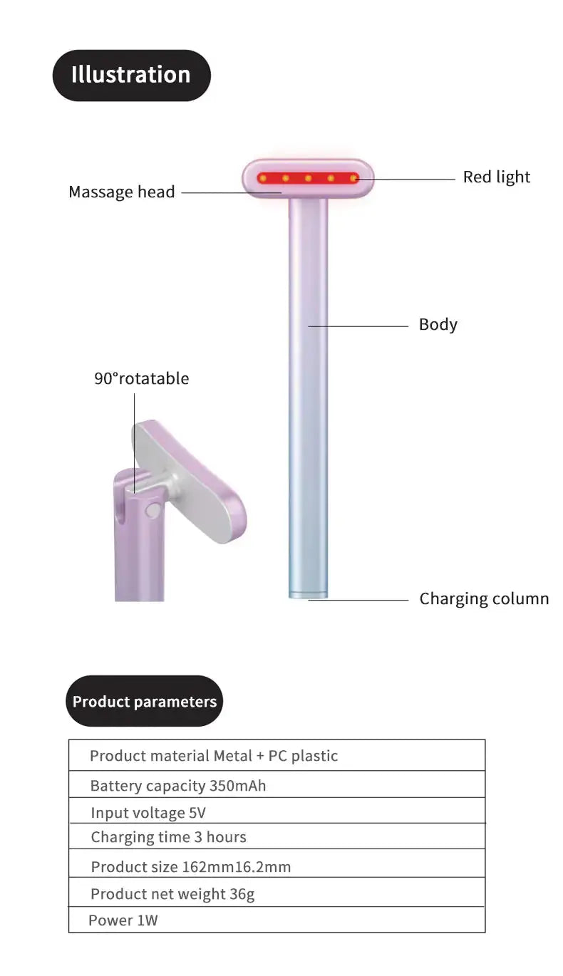 Luminous Skin Red Light Therapy Device