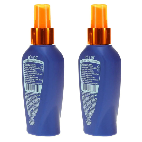 Twin Pack Keratin Enriched Leave-In Conditioner